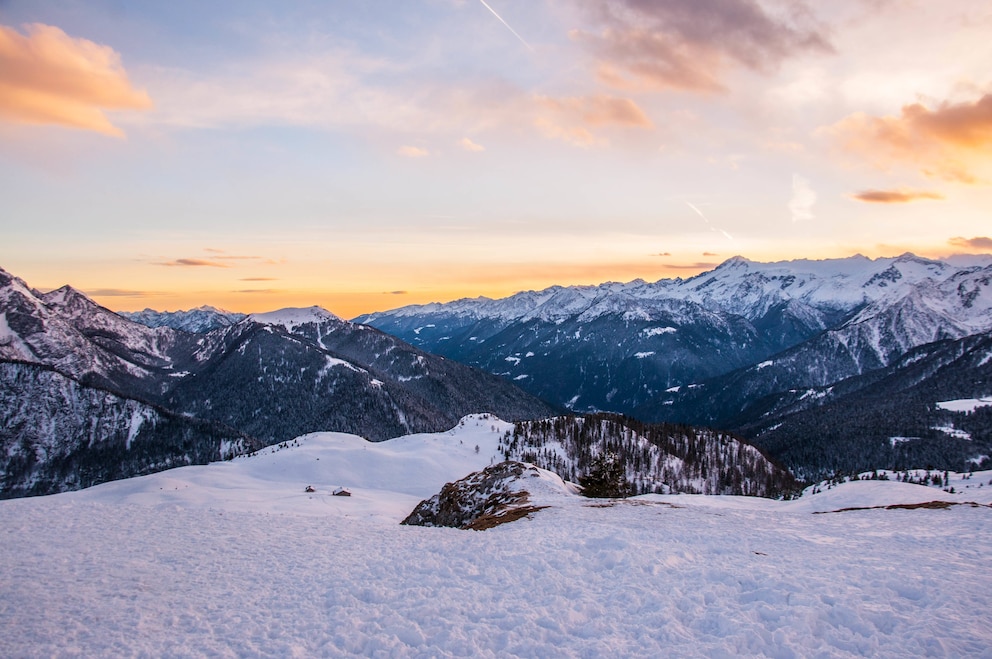 Brenta-Dolomiten hoch über Madonna di Campiglio