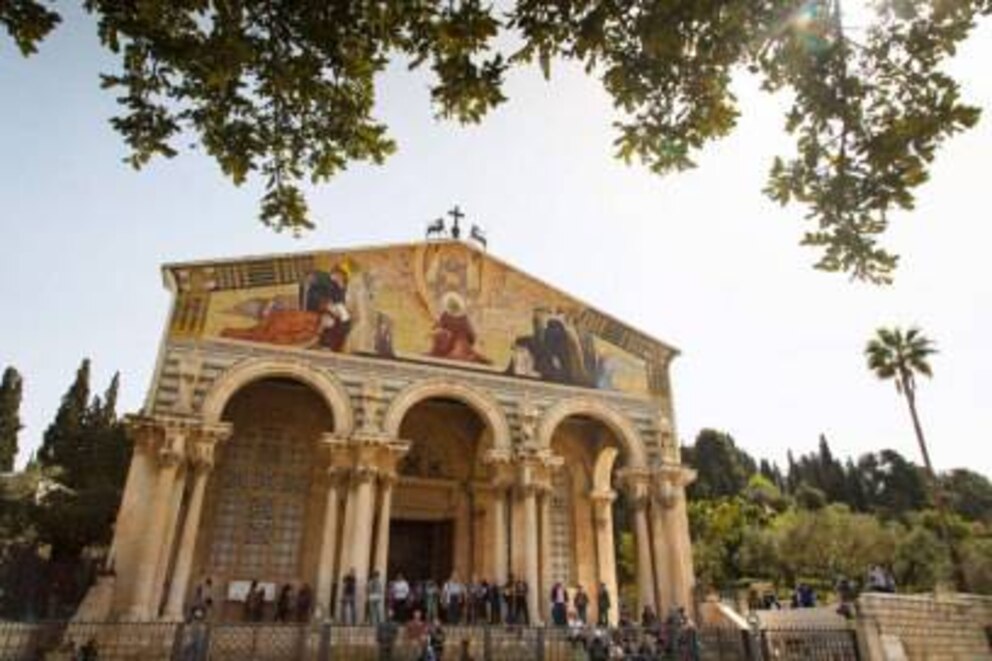 Die Kirche der Nationen im Garten Gethsemane