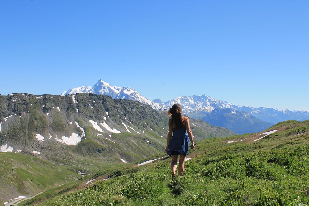  Marina auf dem Alpenpass Kleiner Sankt Bernhard in Frankreich