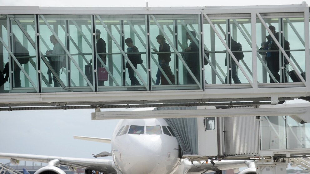 Boarding Flugzeug