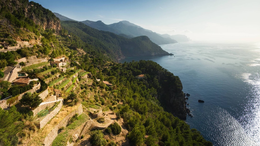 Mallorca-Küste bei Banyalbufar