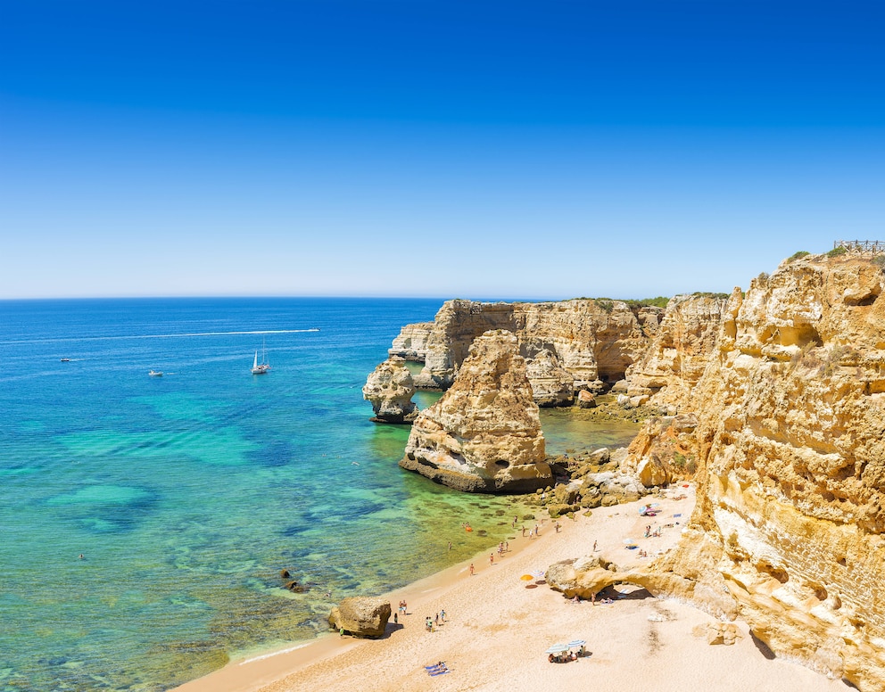 Schönste Strände der Algarve: Praia da Marinha