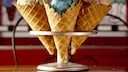 Eis, Eiswaffeln