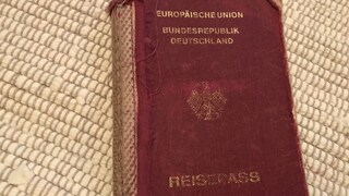 Reisepass, abgenutzt