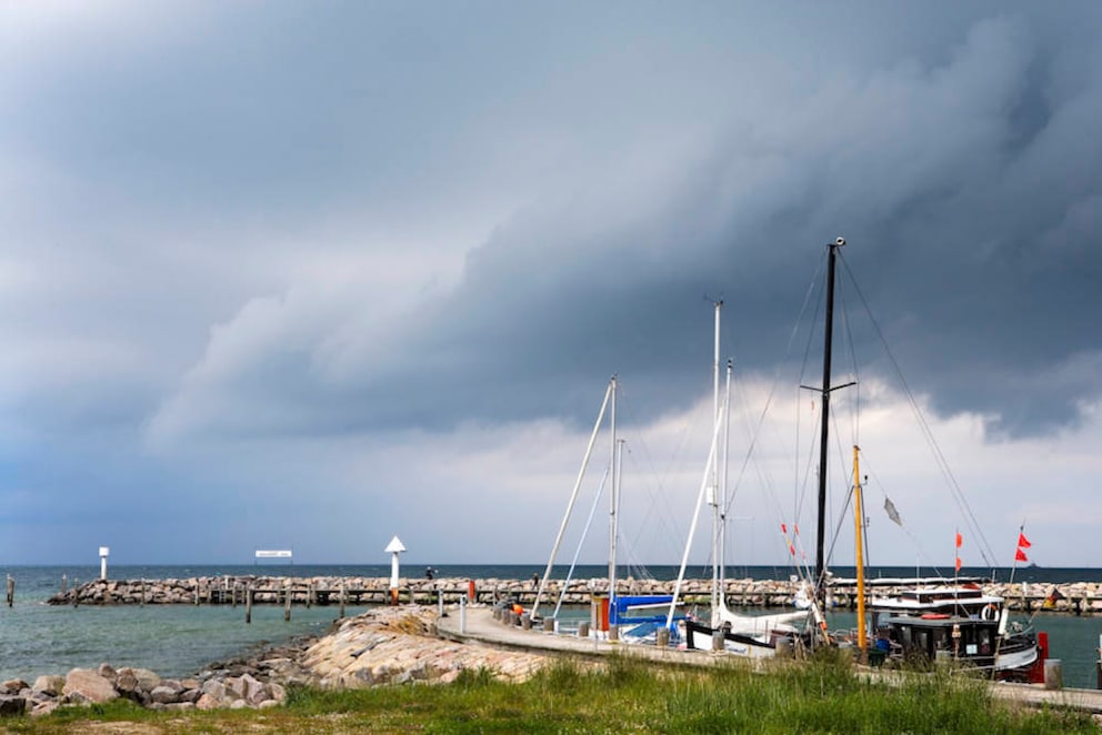 Der Hafen von Timmendorf auf der Insel Poel