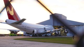 Diese Boeing 747 sollte vor 28 Jahren ihre ersten Fluggäste von New York nach Russland bringen –
 dazu kam es aber nie Foto: <a href=" https://www.flickr.com/photos/kevin_primeau/" target="_blank">Timothy Jacques</a>
