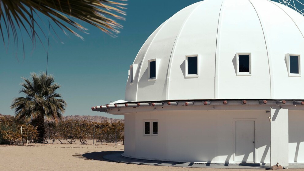 Das Integratron - in diesem UFO-Haus kann man sich in Trance hören.