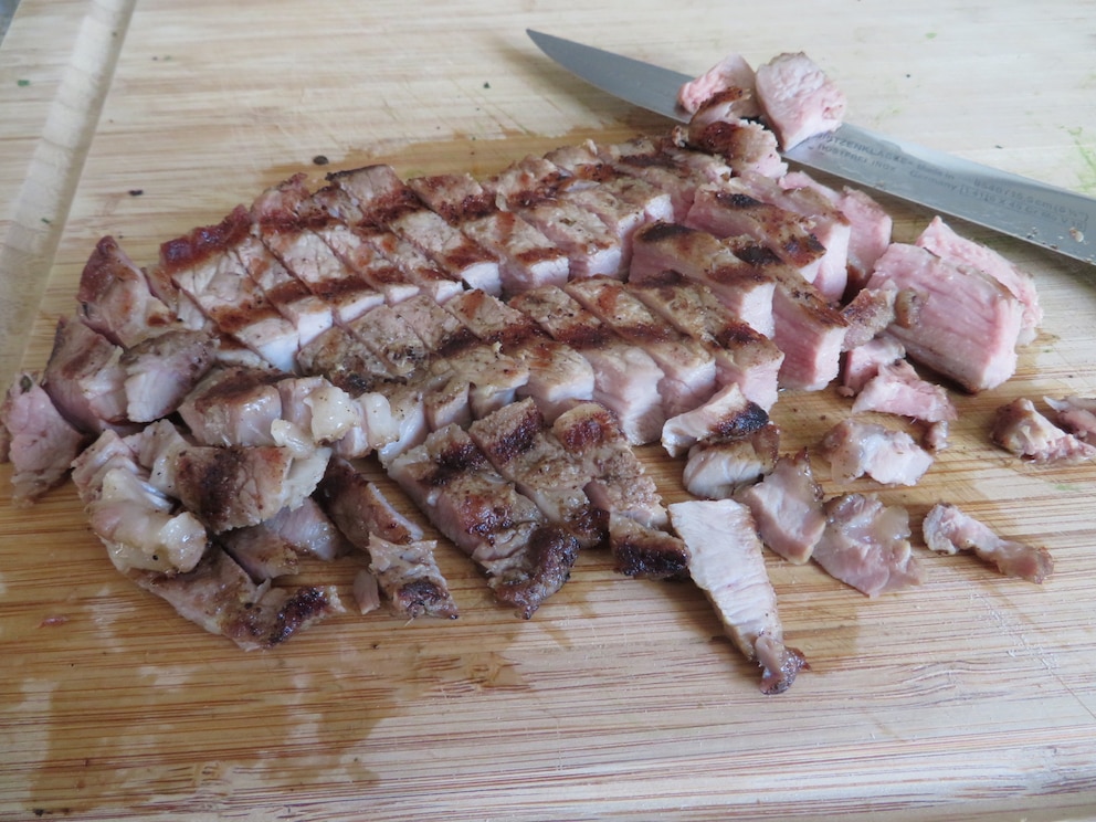 Gyros-Pita vom Grill selbst gemacht
