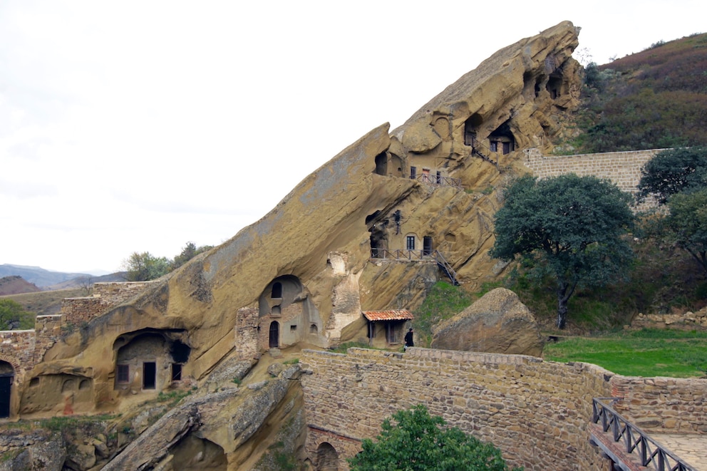 Das Kloster Dawit Garetscha hat eine spektakuläre Architektur