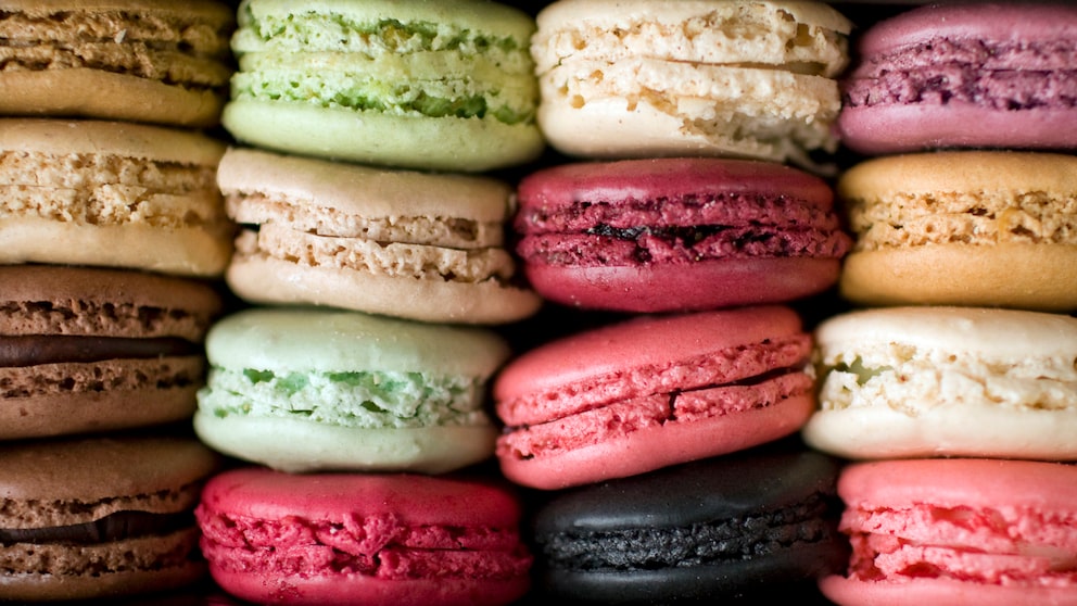 Bunt und lecker: Macarons