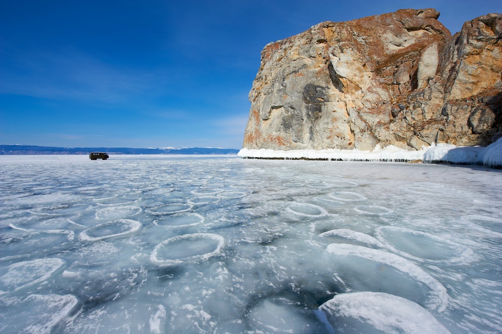 Gefrorener Baikalsee