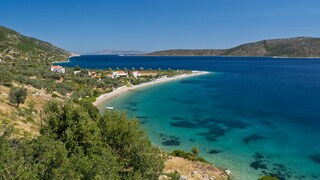 Ein Strand auf Alonissos