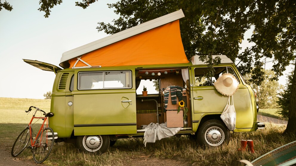 Campervan, Wohnmobil, Natur