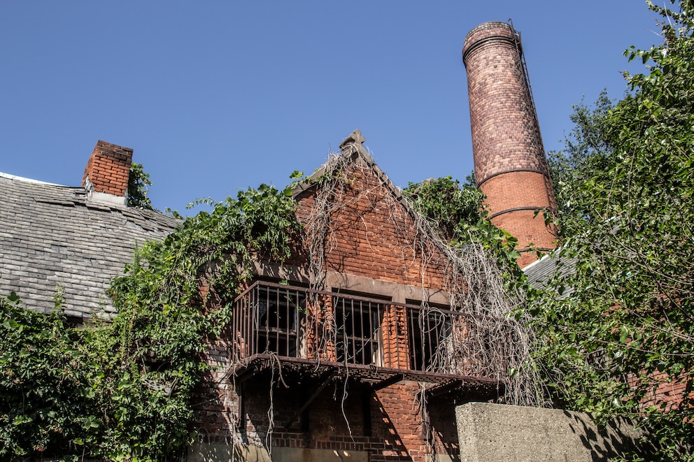 Ruinen North Brother Island, New York