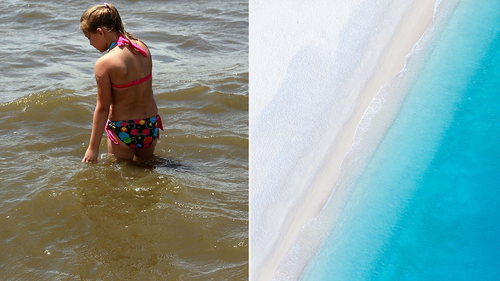 Mittelmeer klares Wasser