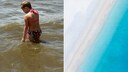 Mittelmeer klares Wasser