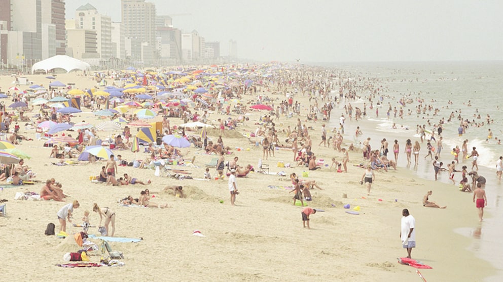 45 Kilometer „Vergnügen“: der Virginia Beach im US-Bundesstaat Virginia an der Ostküste