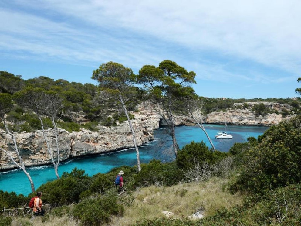 Wanderer auf Mallorca