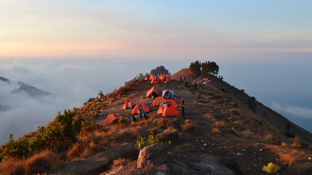 Vulkan-Trekking Lombok