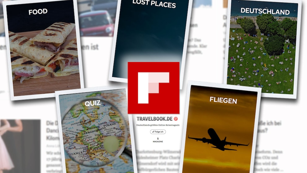 TRAVELBOOK auf Flipboard