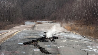 Centralia in Pennsylvania, USA