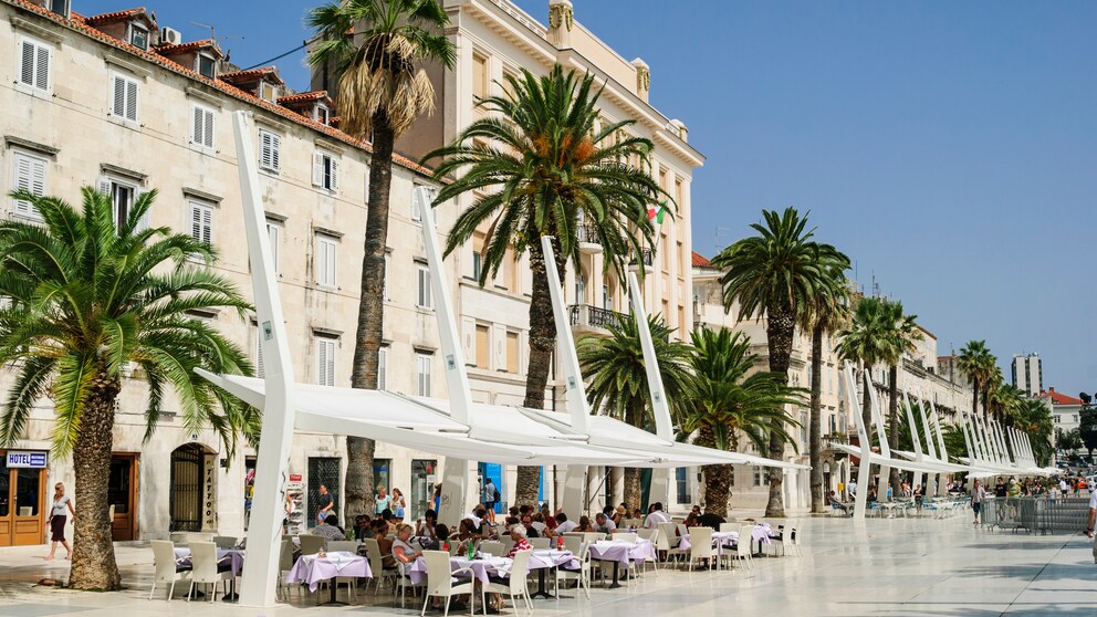 Promenade, Split, Kroatien