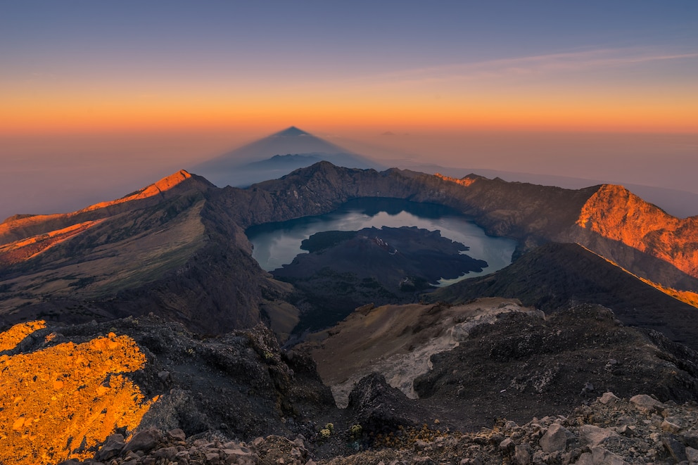  Der Blick vom Gipfel im Sonnenaufgang – einfach unschlagbar