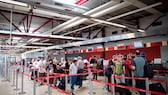 Air-berlin-Check-in in Berlin Tegel