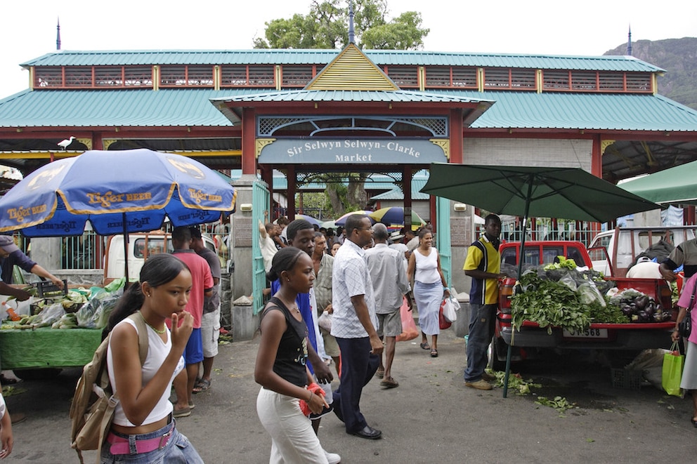 Markt auf den Seychellen