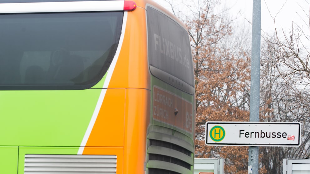 Fernbusbahnhof in Göttingen, Flixbus