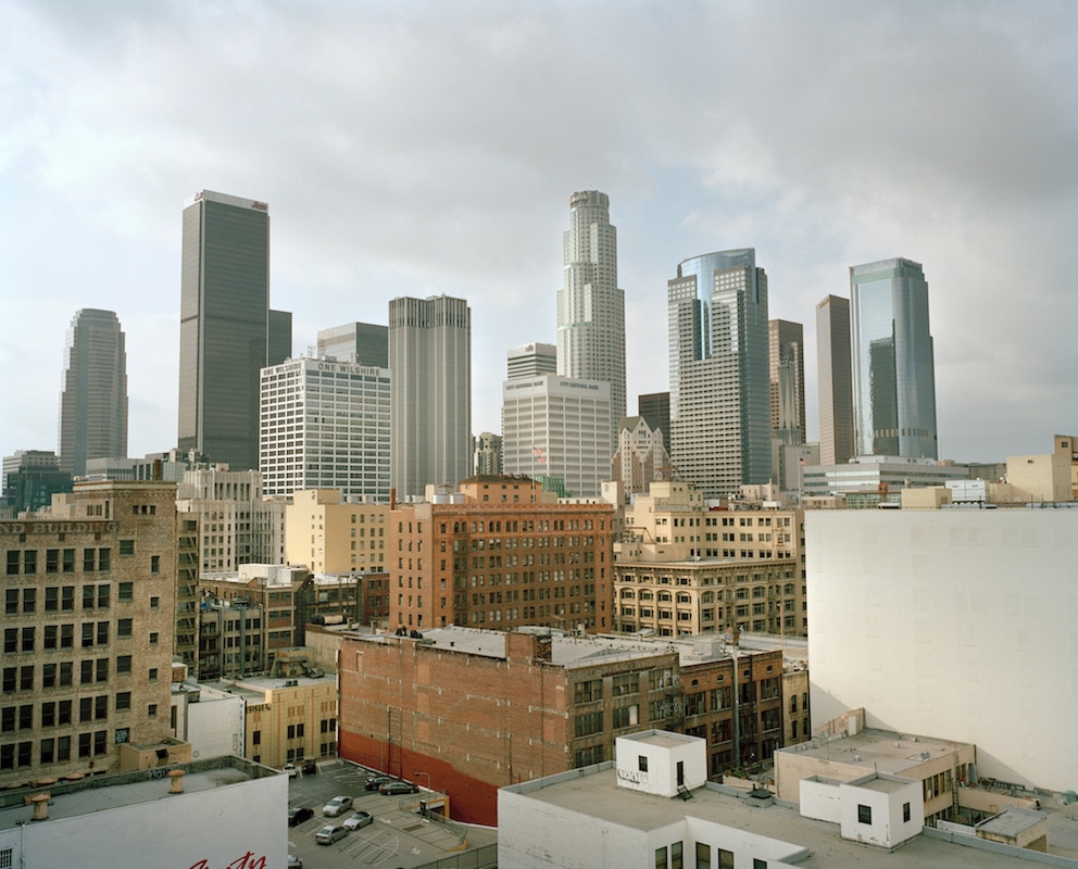 Blick auf die Downtown von L.A.