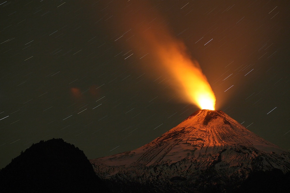  Der Villarica ist erst 2015 das letzte Mal ausgebrochen