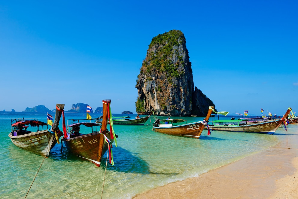 Der Strand von Hat Tham Phra Nang