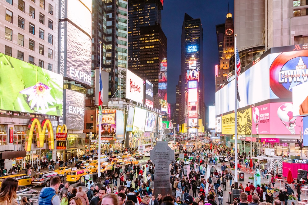 Der Times Square, das Herz von New York