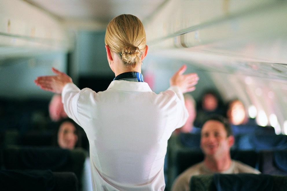 stewardess, flugbegleiterin