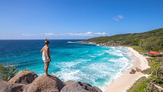 Reisebloggerin Simone Schwerdtner lebt seit einem halben Jahr auf den Seychellen – und kennt die besten Tipps, wie auch ein Urlaub dort erschwinglich wird