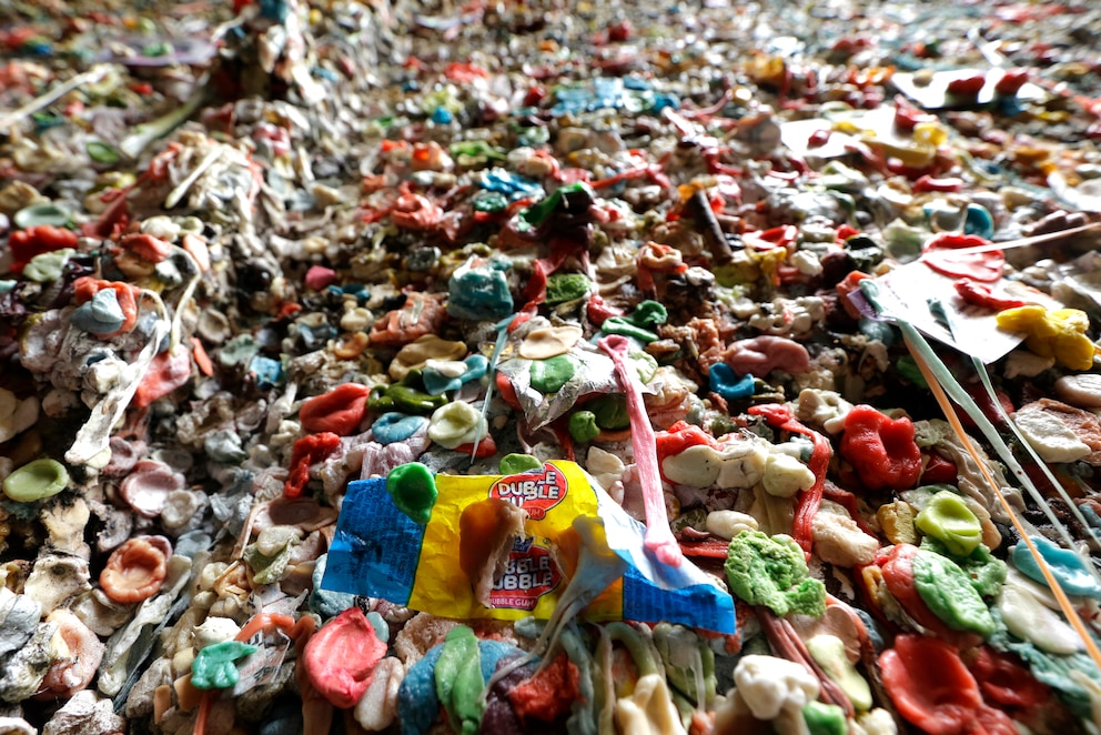 Seattle Gum Wall Kaugummiwand