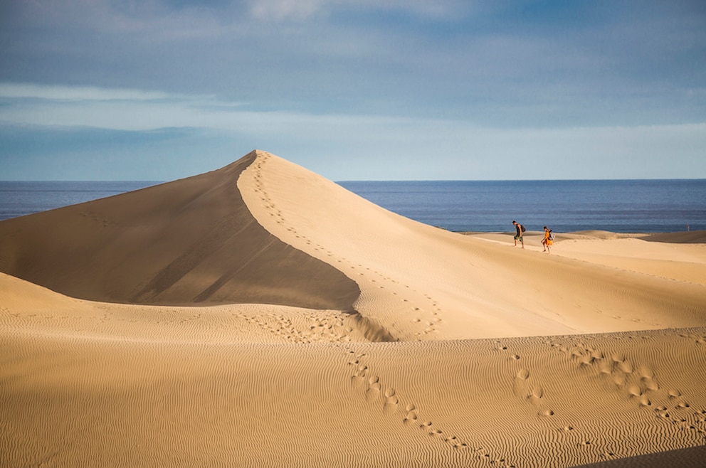 Die Dünen von Maspalomas auf Gran Canaria