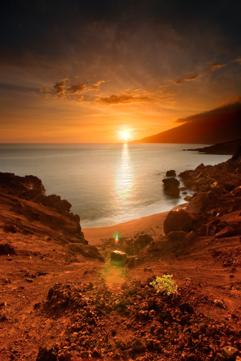 Die Tacorón-Bucht auf El Hierro