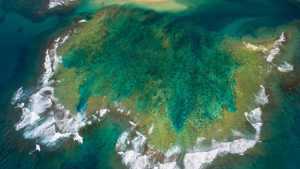 Hawaii, Papakolea-Strand