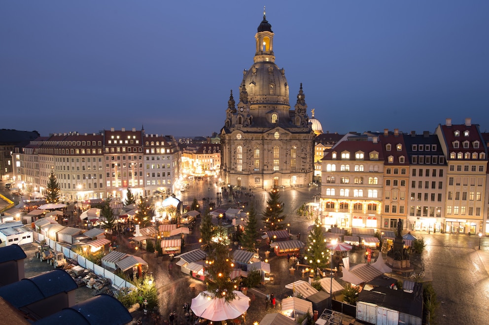 gemütlicher Weihnachtsmarkt