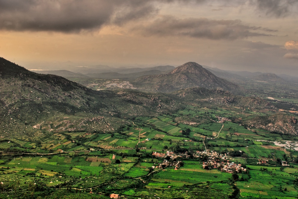 Der Nandi Hill in Kenia ist berühmt dafür, dass es hier überduchschnittlich oft hagelt