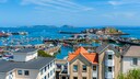 In St. Peter Port, dem Hauptort von Guernsey, legen auch Kreuzfahrtschiffe an