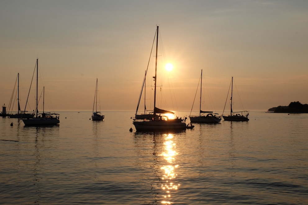 Sonnenuntergang in Novigrad