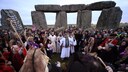 Wintersonnenwende in Stonehenge