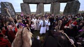 Wintersonnenwende in Stonehenge