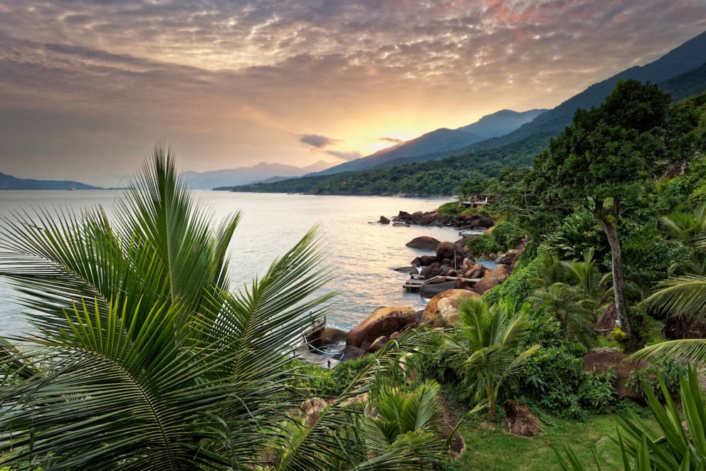 Off the coast of the Brazilian dream island Ilhabela, a ship with valuable cargo sank in 1916. The wreck has not been salvaged to this day