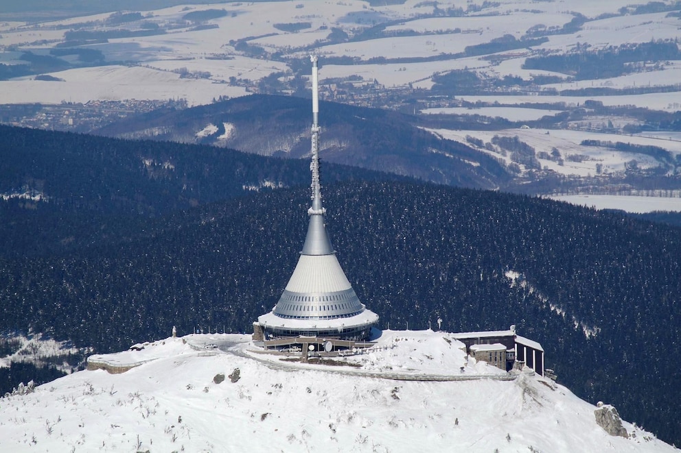 Unverbauter wie im Hotel Jested in Liberec kann ein Ausblick wohl kaum sein