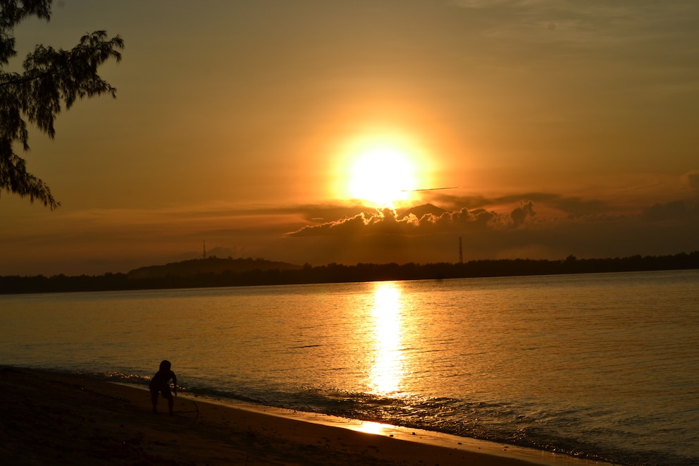 Sonnenuntergang Gili