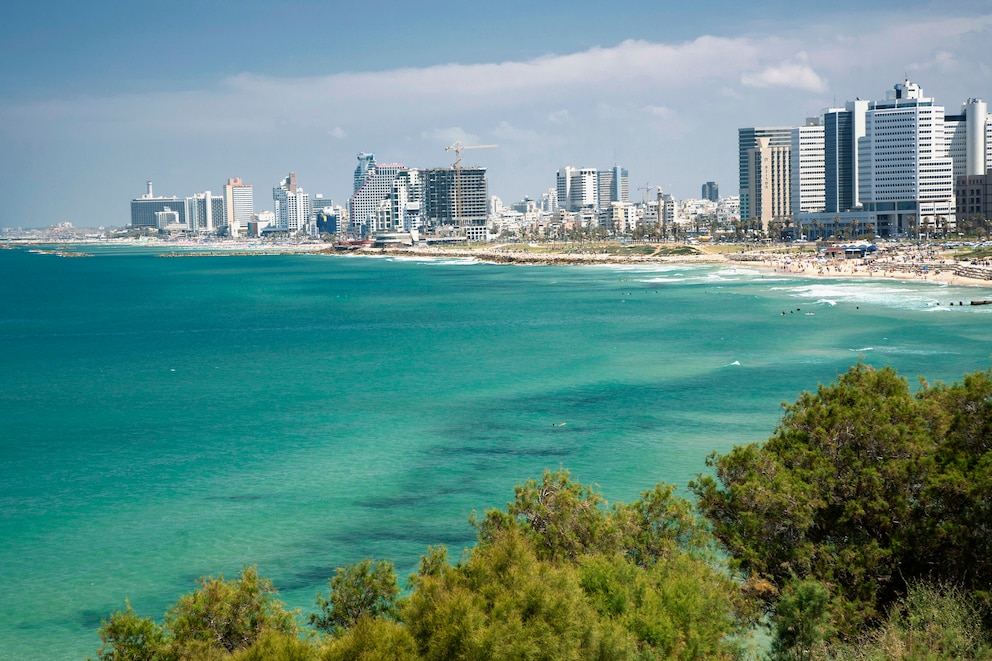  Der Strand von Tel Aviv